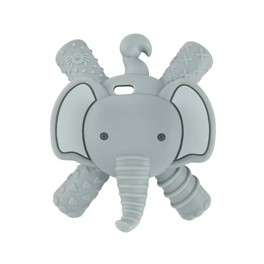 Ritzy Teether™ Baby Molar Teether: Elephant - Baby Blossom Company