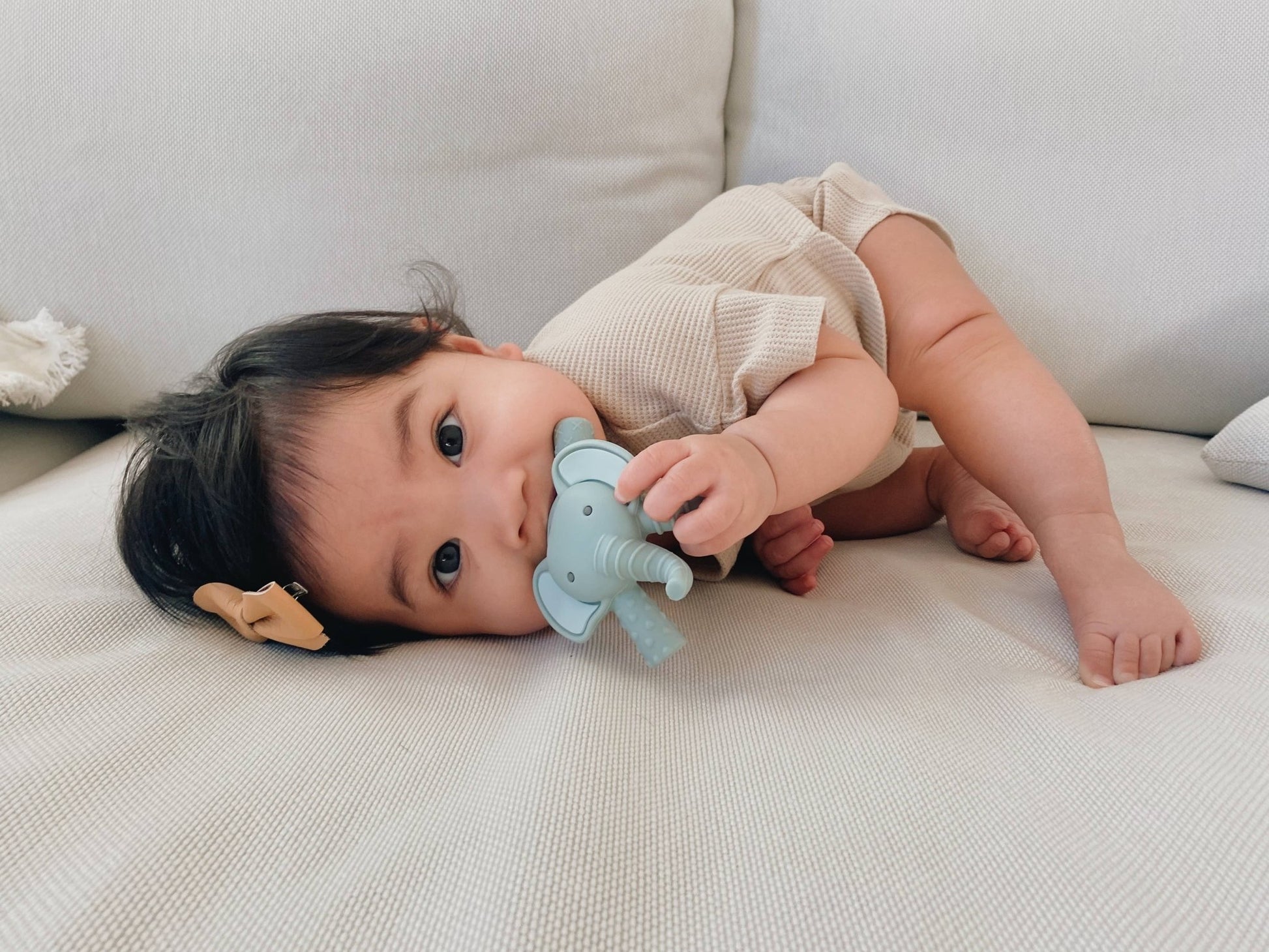 Ritzy Teether™ Baby Molar Teether: Elephant - Baby Blossom Company