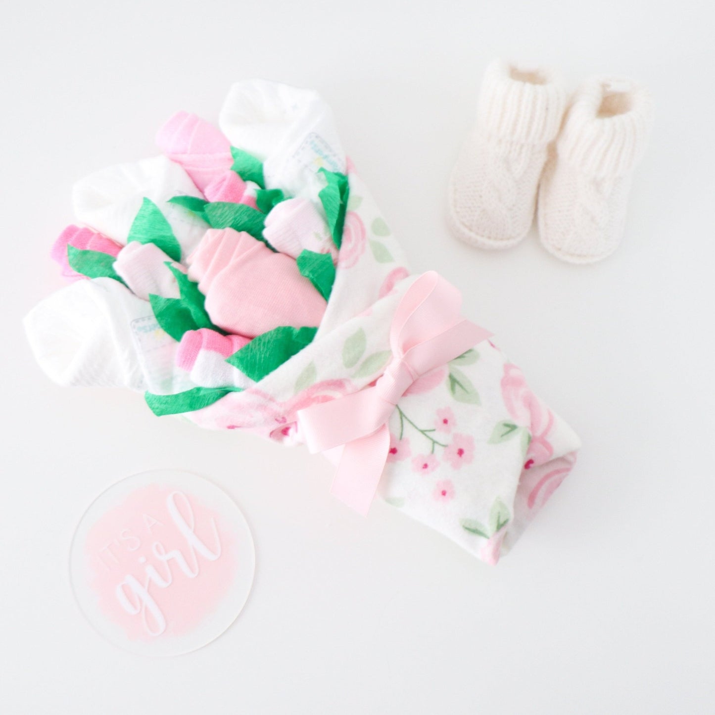 Rose Garden Baby Gift Bouquet Collection - Baby Blossom Company