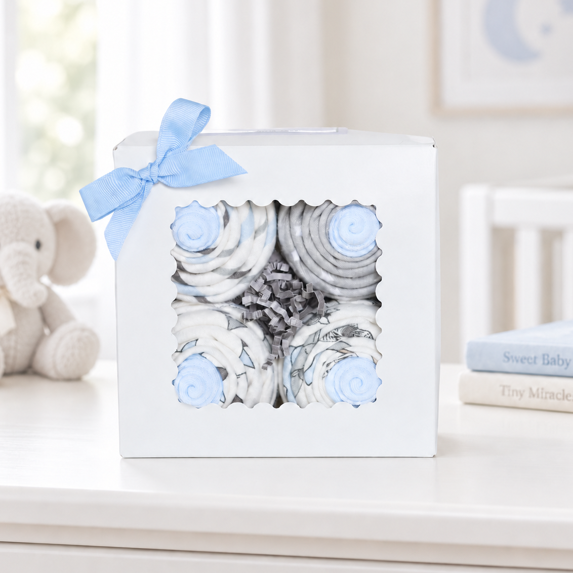 Baby Boy Cupcake Set - Royal Safari