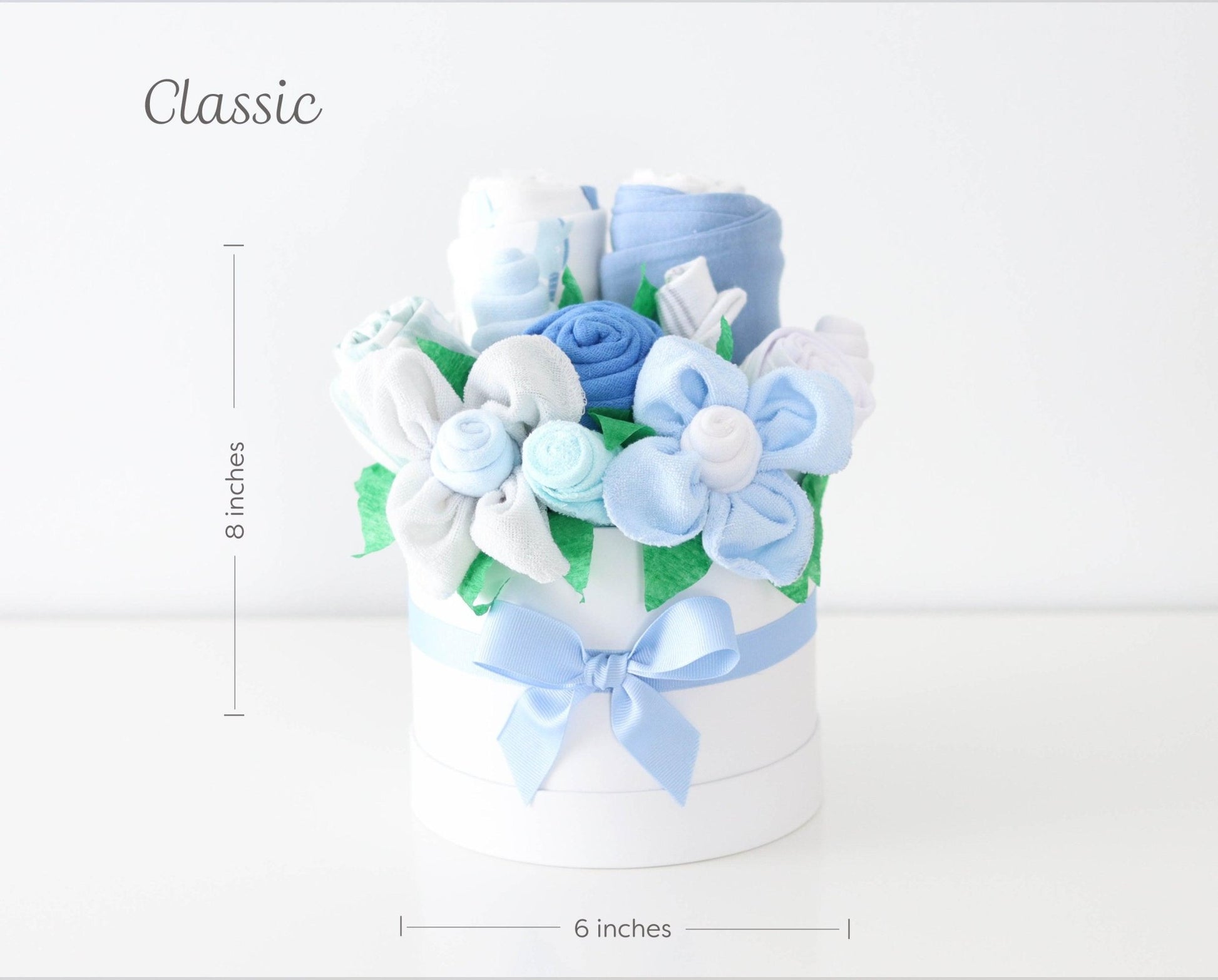 Sleepy Tides Baby Gift Box Bouquet Collection - Baby Blossom Company