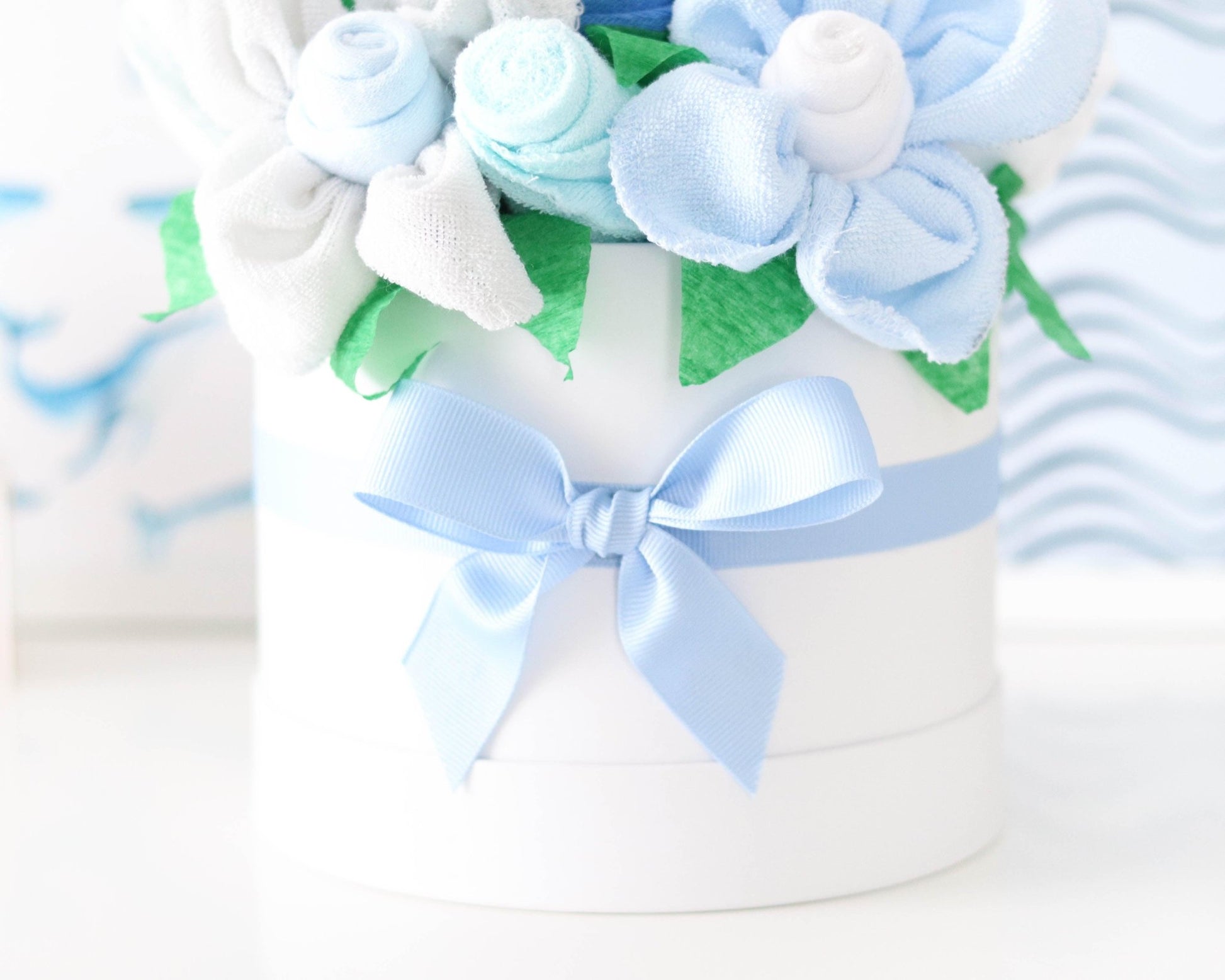 Sleepy Tides Baby Gift Box Bouquet Collection - Baby Blossom Company