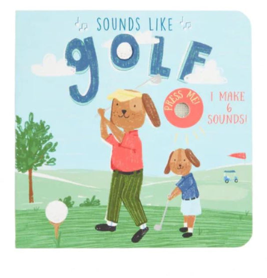 Sounds Like Golf Board Book - Baby Blossom Company
