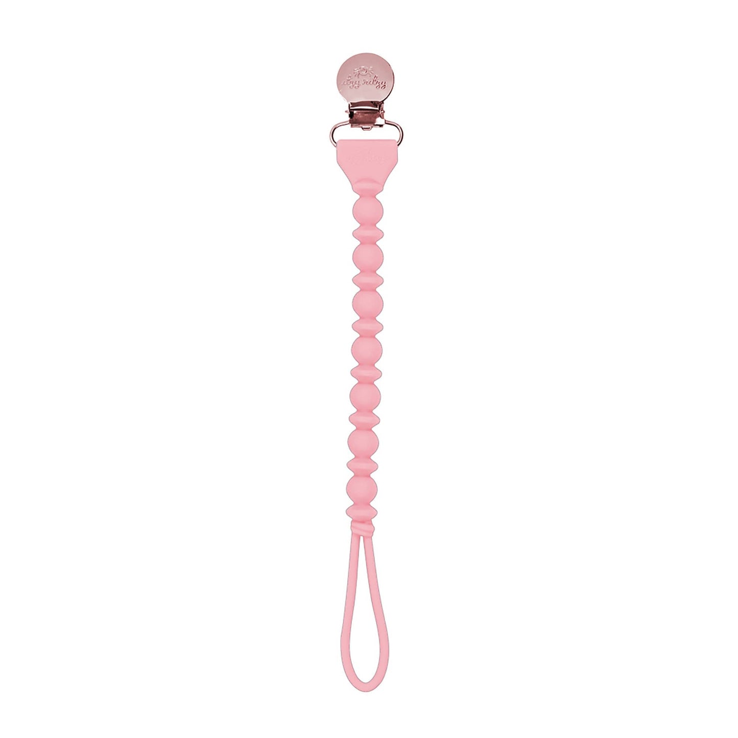 Sweetie Strap™ Silicone Pacifier Clips: Pink - Baby Blossom Company