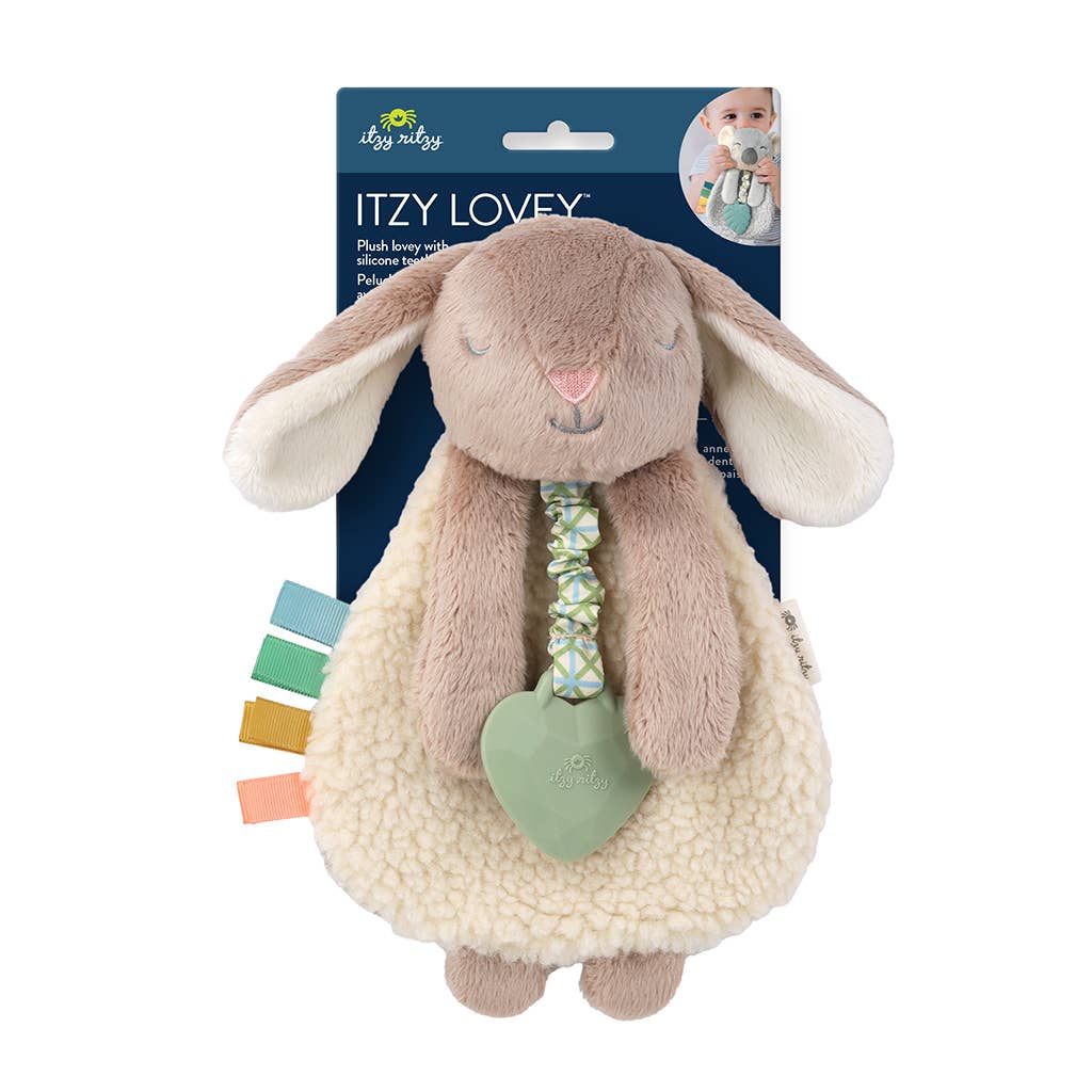 Taupe Bunny Itzy Friends Lovey™ Plush - Baby Blossom Company