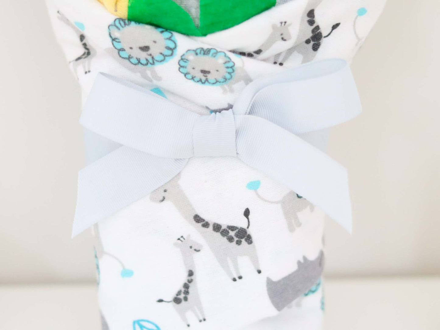 Teal Safari Baby Gift Set - Baby Blossom Company