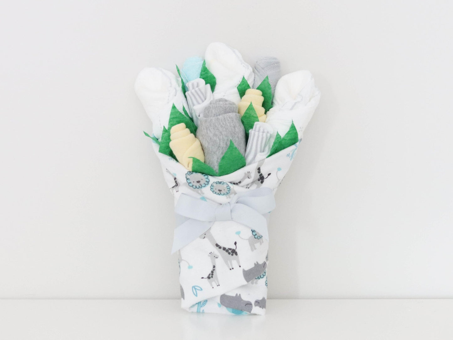 Teal Safari Baby Gift Set - Baby Blossom Company