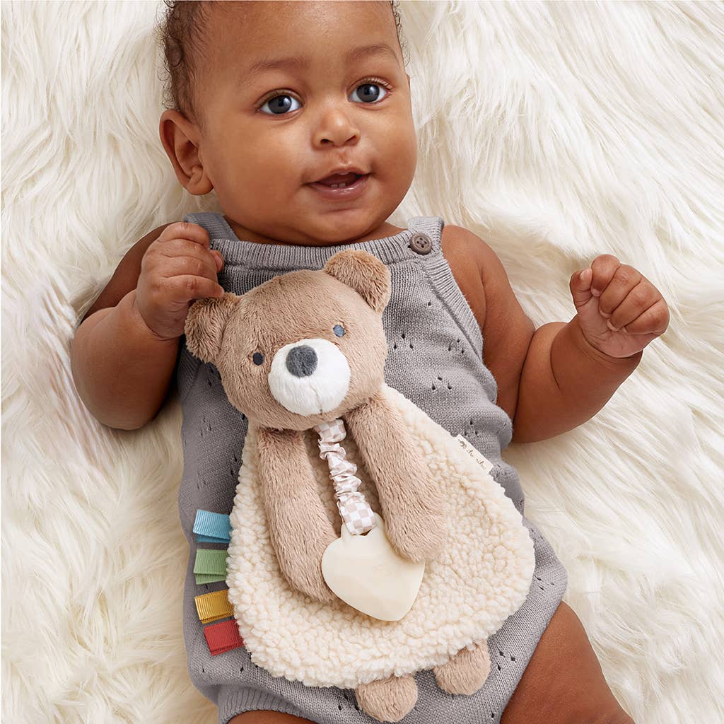 Theo the Bear Itzy Lovey™ - Baby Blossom Company