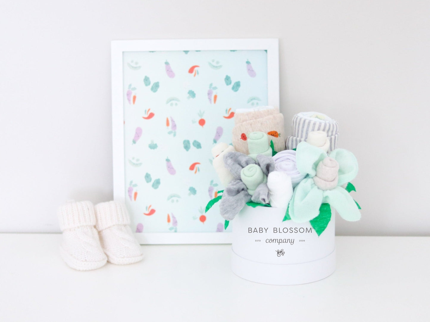 Veggie Garden Baby Bouquet Gift Set - Baby Blossom Company