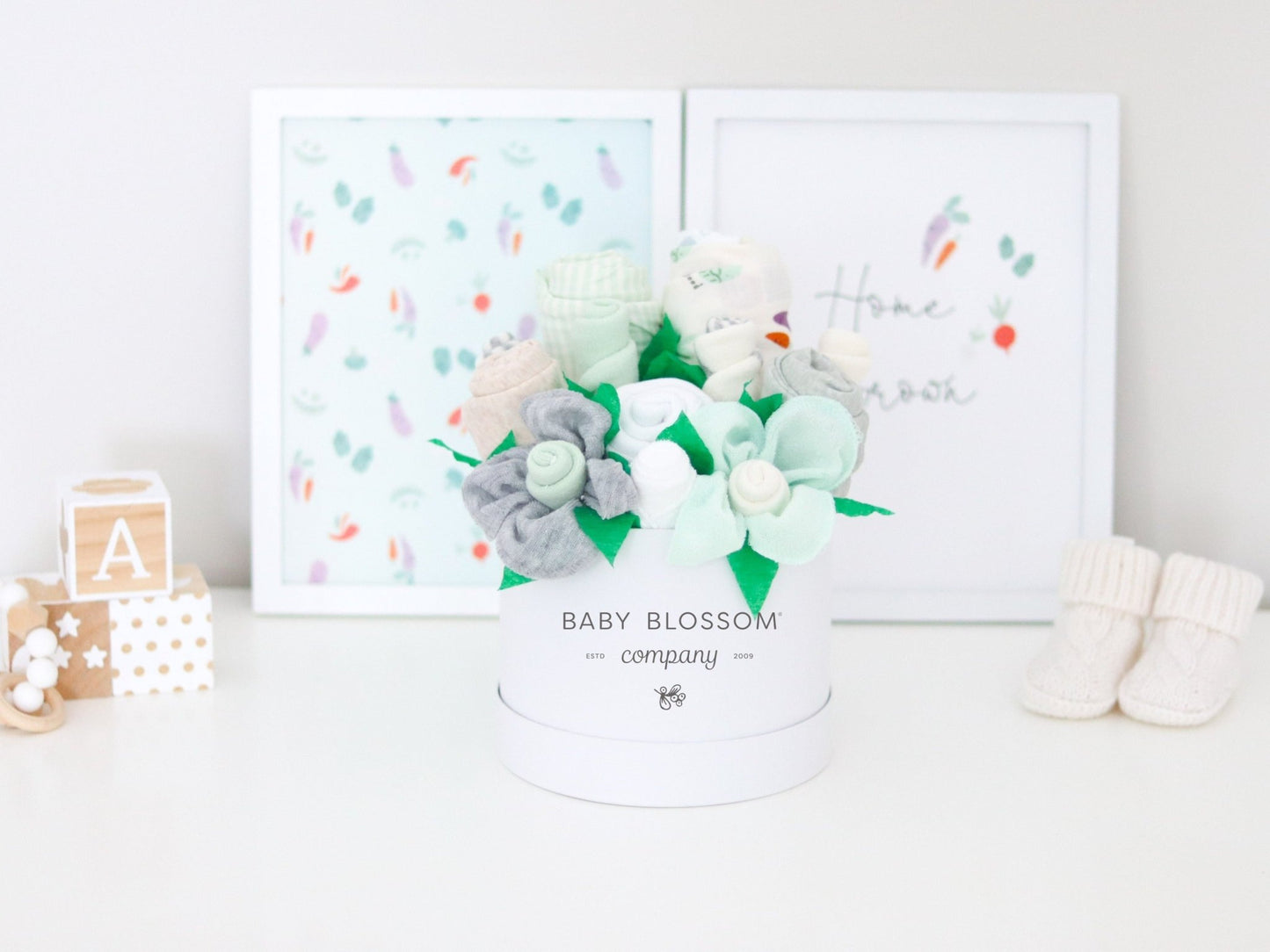 Veggie Garden Baby Bouquet Gift Set - Baby Blossom Company