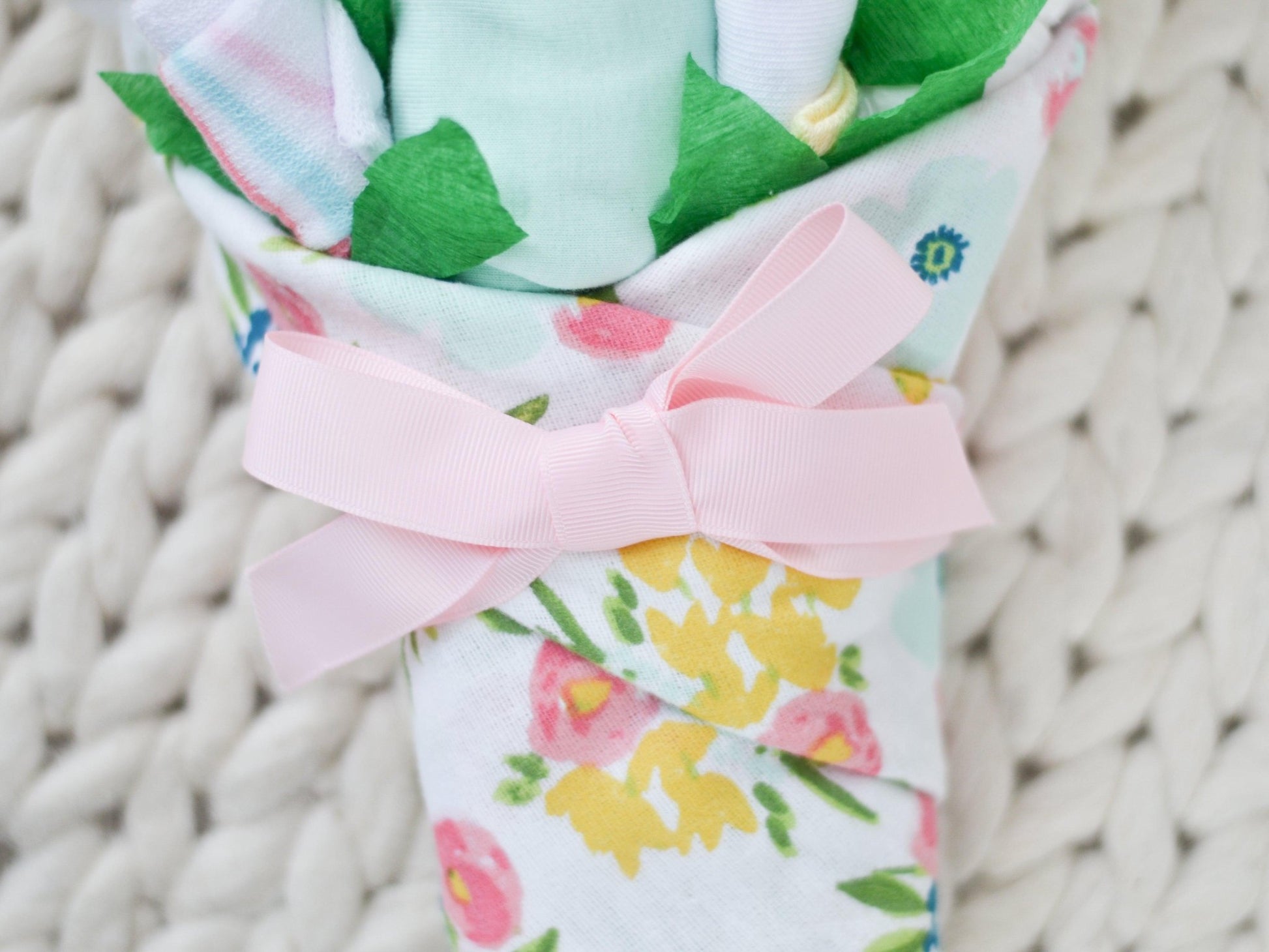 Watercolor Floral Baby Gift Set - Baby Blossom Company