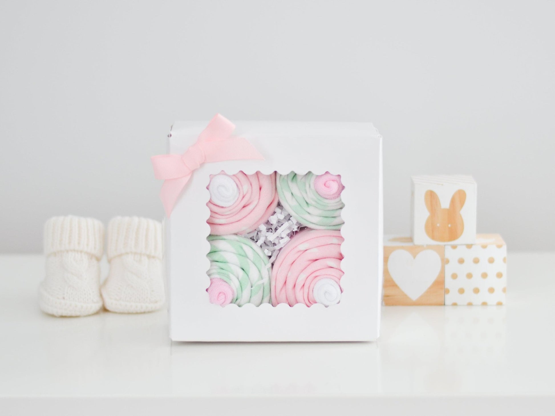 Watercolor Roses Baby Gift Set - Baby Blossom Company