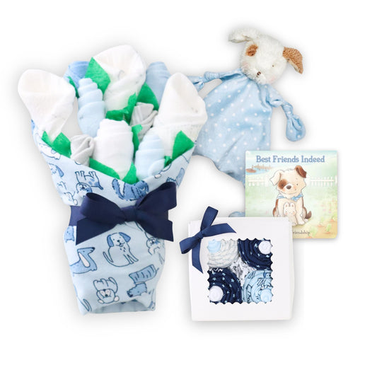 Welcome Baby Boy Gift Bundle - Baby Blossom Company