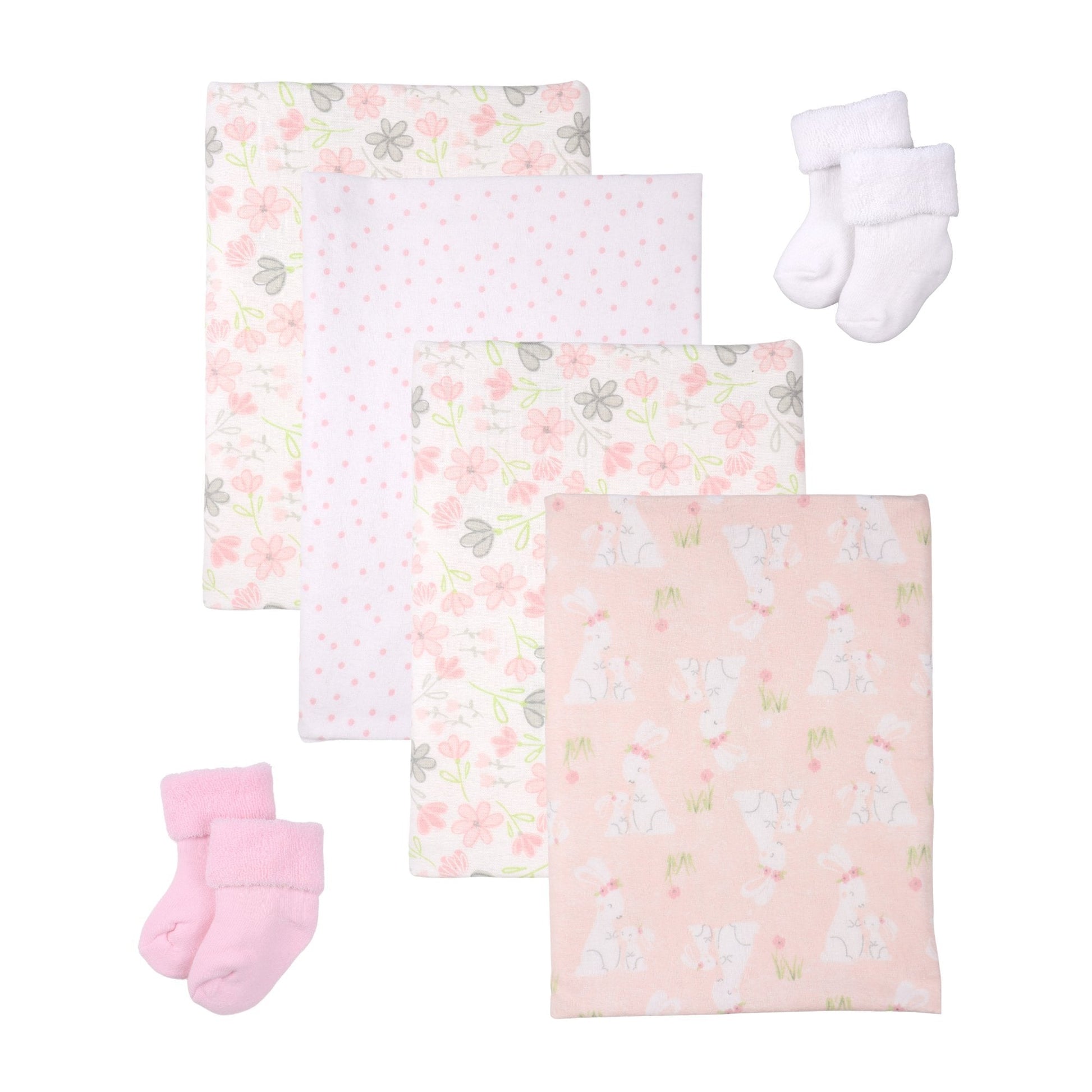 Welcome Baby Girl Gift Bundle - Baby Blossom Company