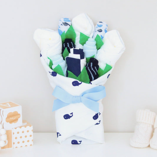Whale-y in Love Baby Gift Set - Baby Blossom Company