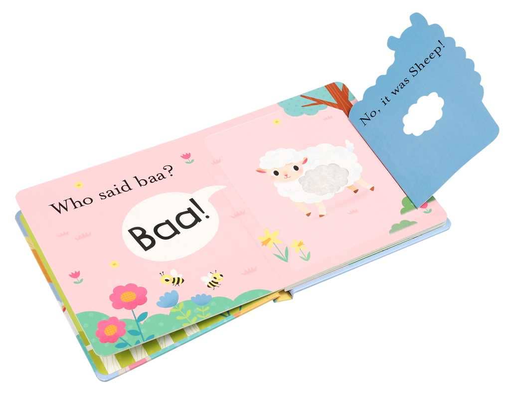 Who Said Moo? Board Book - Baby Blossom Company