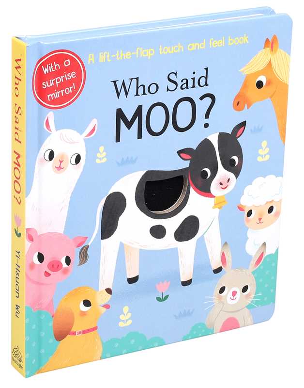 Who Said Moo? Board Book - Baby Blossom Company