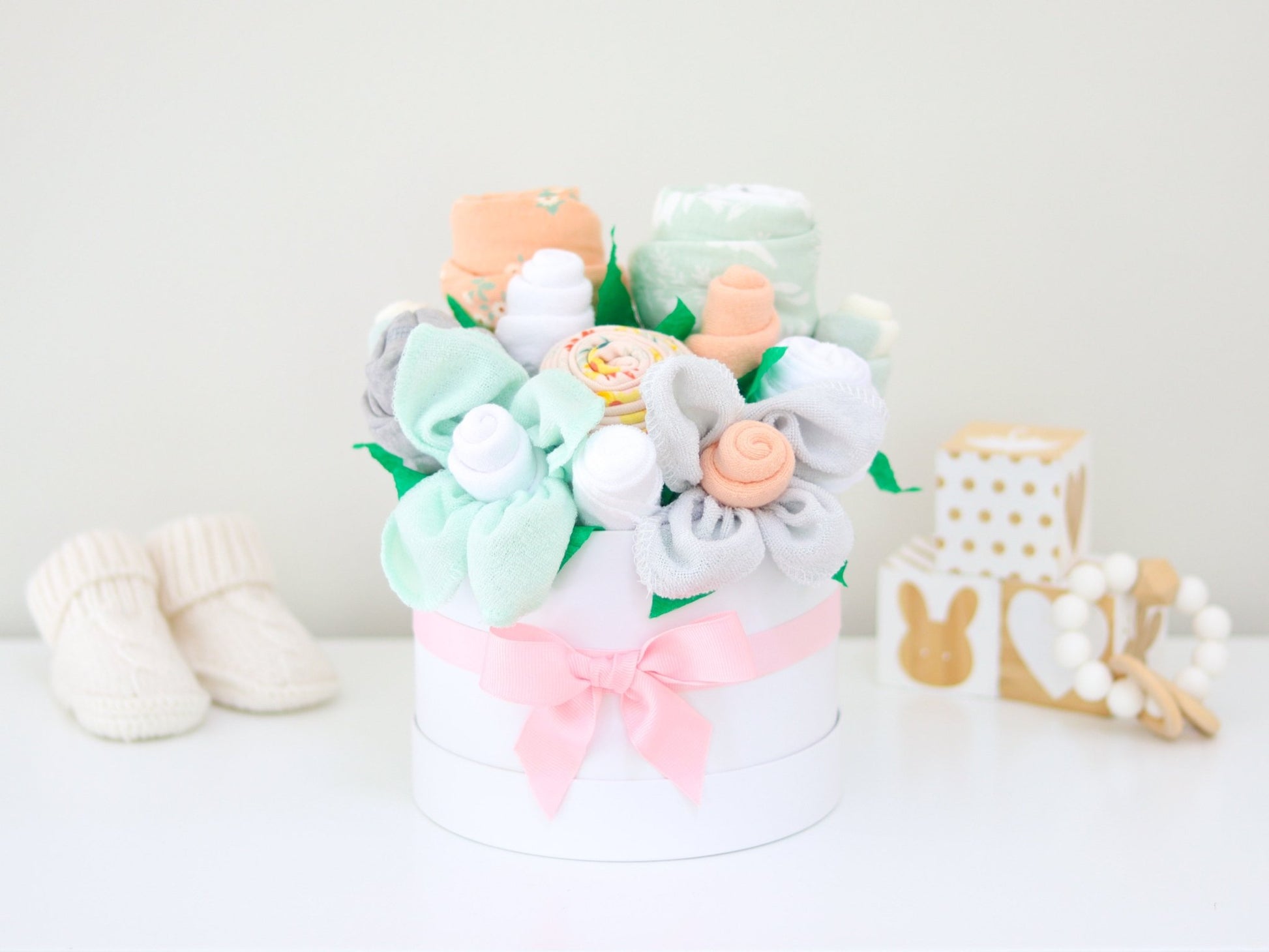 Wildflower Baby Girl Gift Box Collection - Baby Blossom Company