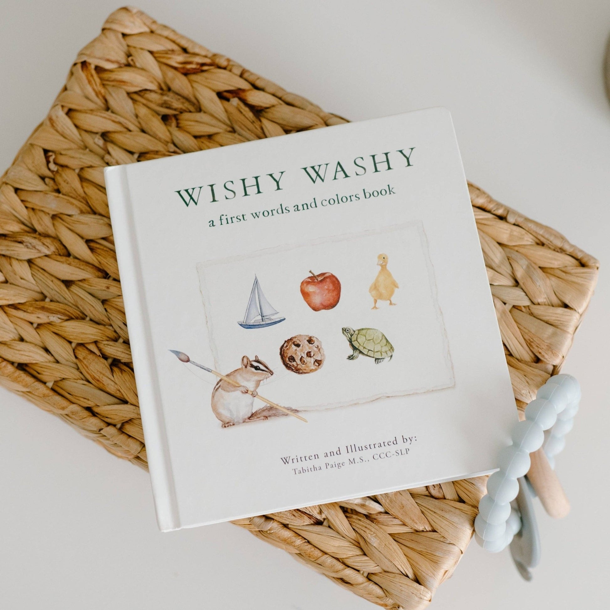 Wishy Washy Board Book - Baby Blossom Company