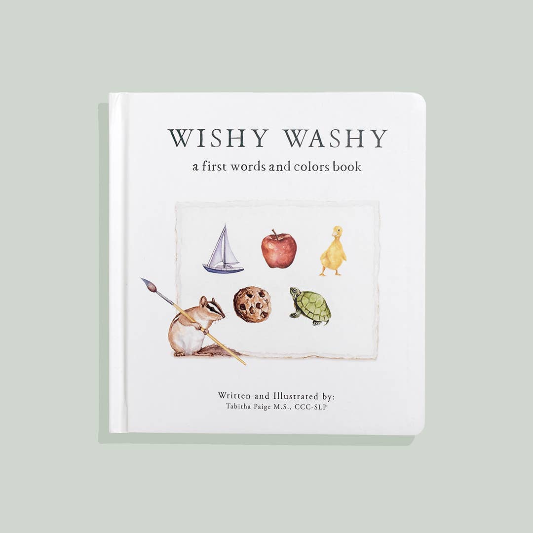 Wishy Washy Board Book - Baby Blossom Company