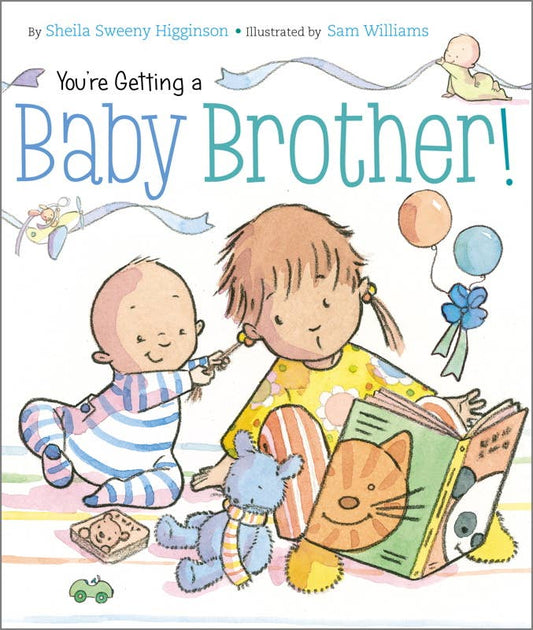 You're Getting a Baby Brother! Book - Baby Blossom Company