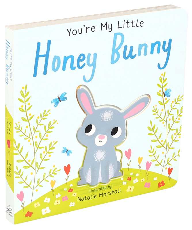 You're My Little Honey Bunny Board Book - Baby Blossom Company