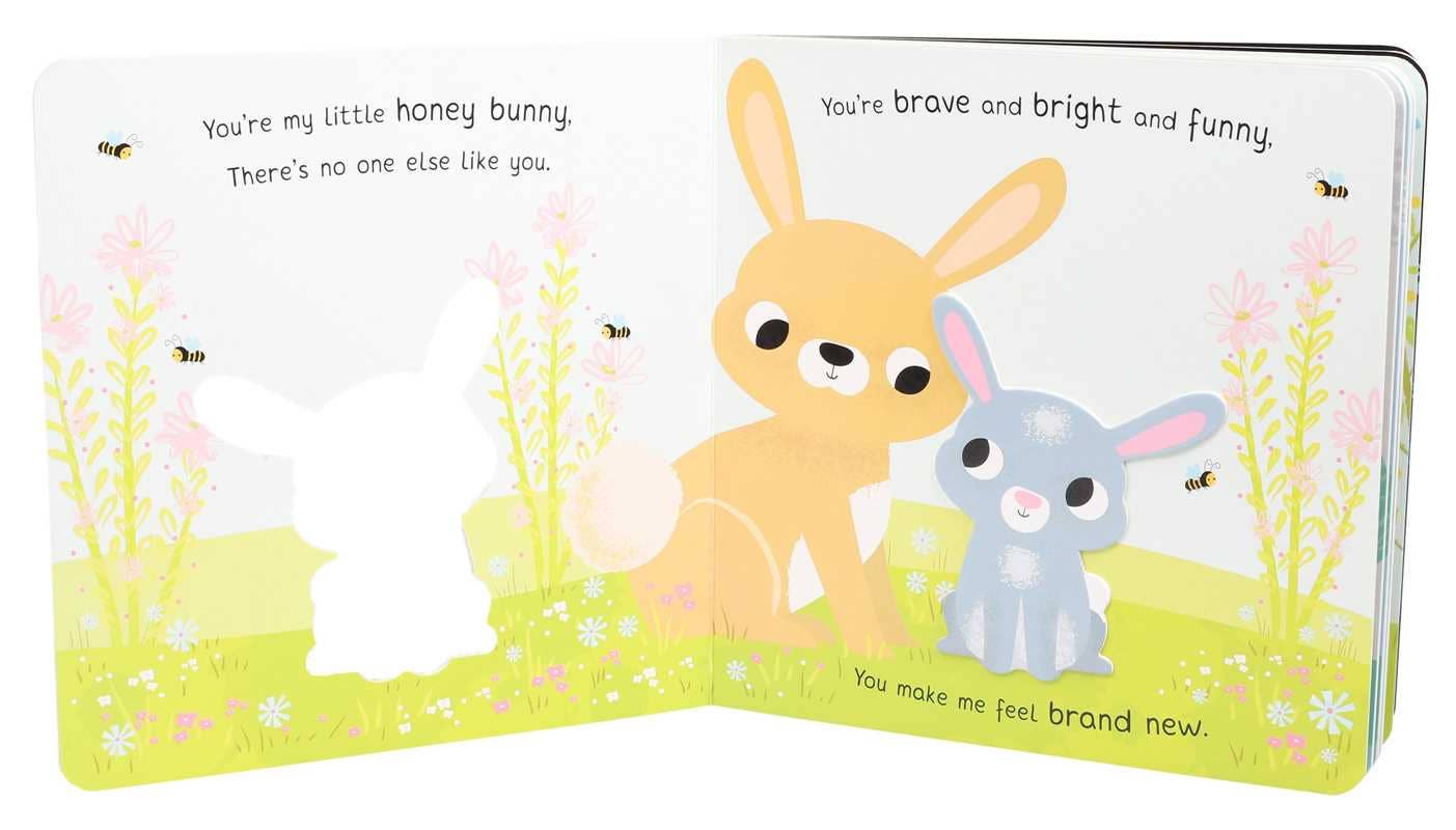 You're My Little Honey Bunny Board Book - Baby Blossom Company