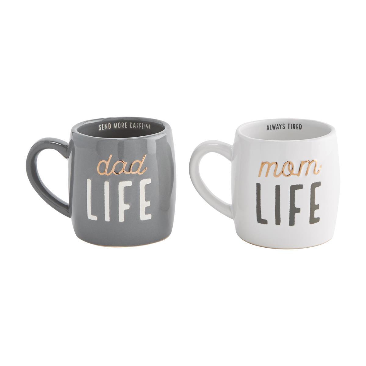 Dad Life & Mom Life Mugs