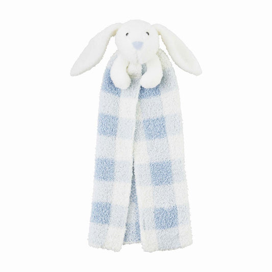 Blue Bunny Lovey Blanket