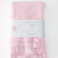 baby blossom light pink girl organic burp cloth pack