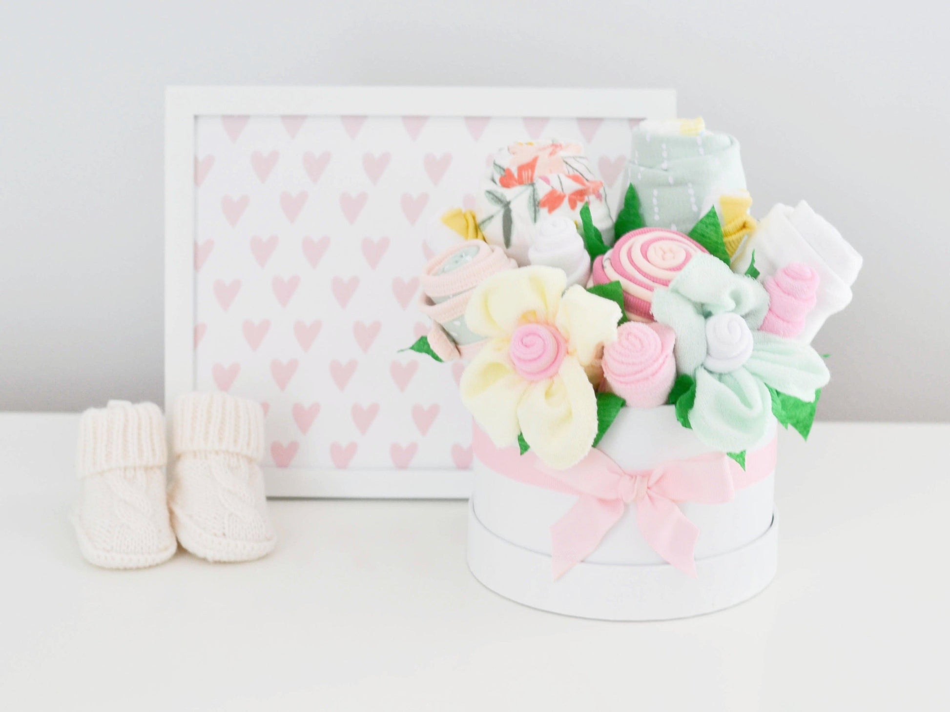 baby girl gift basket spring meadow classic