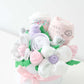 baby girl gift box flower bouquet petite dainty floral