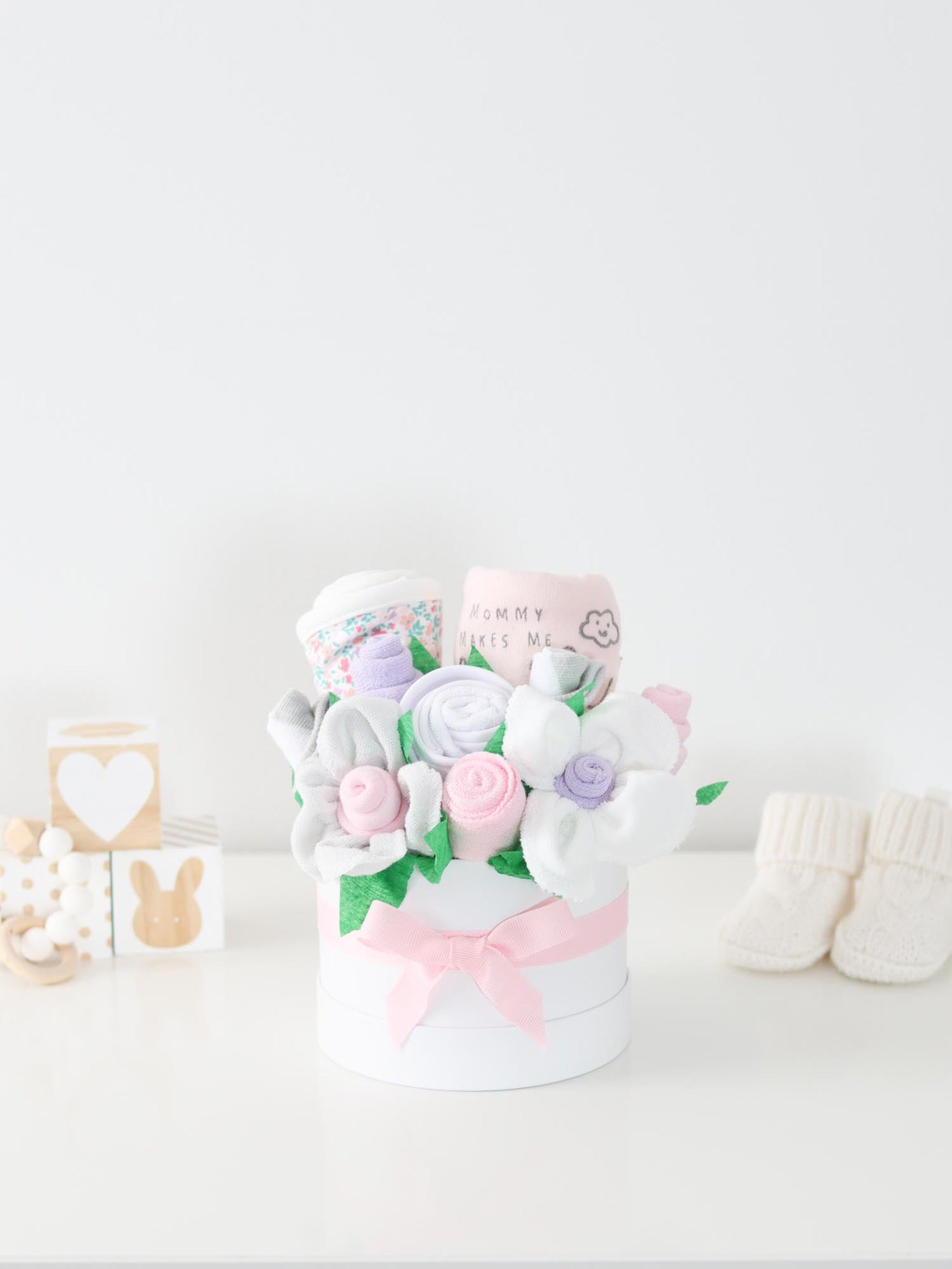 baby girl gift box petite dainty floral