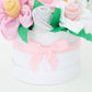 baby girl gift box pink bow