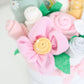 baby girl washcloth flower gift set 