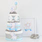 elephant baby shower diaper cake decoration