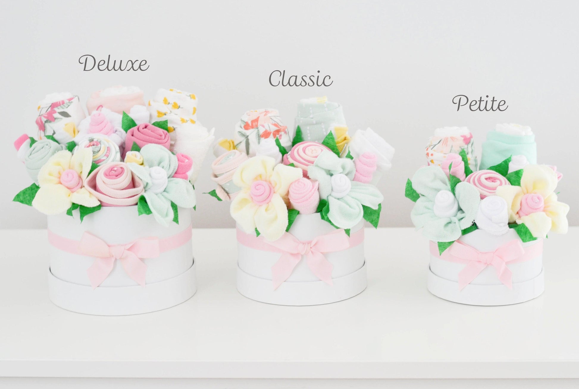 spring meadow baby girl clothing bouquet collection
